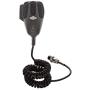 Cobra HG M73 Premium Dynamic Replacement CB Microphone (Black) – 4 Pin Connector, 9 Foot Cord, Heavy Duty ABS Shell, Wire Mesh Grille, Left Side Push To Talk, Chrome Connector