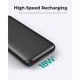 AUKEY Portable Charger 10000mAh PD 3.0 QC 3.0 USB C Power Bank, Tri-Output Battery Pack Compatible with iPhone 11/11 Pro/Xs/XS Max/XR, Samsung Galaxy Note9