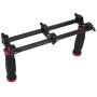 Dual Handheld Grip Bracket,Camera Dual Grip Extender Handle Gimbal Stabilizer Rig Accessory for Zhiyun Feiyu