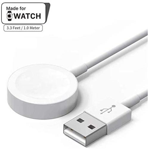 Apple Watch Magnetic Charging Cable (1m) Charging Cable [Apple MFi Certified] Magnetic Wireless Portable USB Charger Charging Cable Cord Compatible for Apple Watch Series 5/4/3/2/1-3.3ft