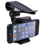 Geekercity Car Mount Cell Phone Holder Universal 360 Rotating Car Sun Visor Mount Support Clip Bracket for GPS Smartphones [35-90mm]