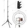 Ring Light, 14" Led Ring Light with Stand, Phone Holder, Remote, 5500K Dimmable Ringlight for YouTube/Video/TikTok/Photography/Vlogger/Streaming Compatible for iPhone Android Phone and Camera Ring Light, 14" Led Ring Light with Stand, Phone Holder, Remote, 5500K Dimmable Ringlight for YouTube/Video/TikTok/Photography/Vlogger/Streaming Compatible for iPhone Android Phone and Camera