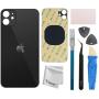 Vimour Back Glass Replacement for iPhone 11 6.1 Inches All Carriers with Pre-Installed Adhesive and Repair Tool Kits (Black)