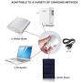 KK.BOL Portable Solar Led Light Bulb Rechargeable Solar Lamp S-1200-01 for Outdoor Lighting Fishing Camping Chicken coop Lamp Lights