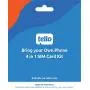 Tello Mobile - Bring Your Own Phone - 4 in 1 SIM Card Kit Tello Mobile - Bring Your Own Phone - 4 in 1 SIM Card Kit