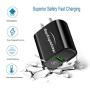 18W Fast Phone Charger for Moto G7 G8 Play Power,Z4 Z3,G Power,G Stylus,Edge Plus,G6/G6+,Z2 Z Force Droid Turbo,G7 Supra,Motorola One Action Hyper Zoom Vision,QC3.0 USB Wall Charger Adapter+6FTCable