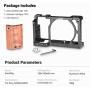 SMALLRIG Camera A6300 Cage for Sony A6000 / A6300 with Wooden Handle Handgrip - 2082
