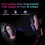 KOSPET Android Smart Watch for Men, Face Unlock Phone Watch with 1.6" Full Touch Screen, 4G LTE Smartwatch with 1260mAh Battery, GPS Sport Watch with Heart Rate Monitor & Dual Camera, 3G RAM+32G ROM