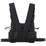 Lewong Universal Radio Chest Harness Bag Pocket Pack Holster  for Two Way Radio (Rescue Essentials)