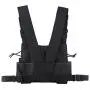 Lewong Universal Radio Chest Harness Bag Pocket Pack Holster for Two Way Radio (Rescue Essentials) Lewong Universal Radio Chest Harness Bag Pocket Pack Holster for Two Way Radio (Rescue Essentials)
