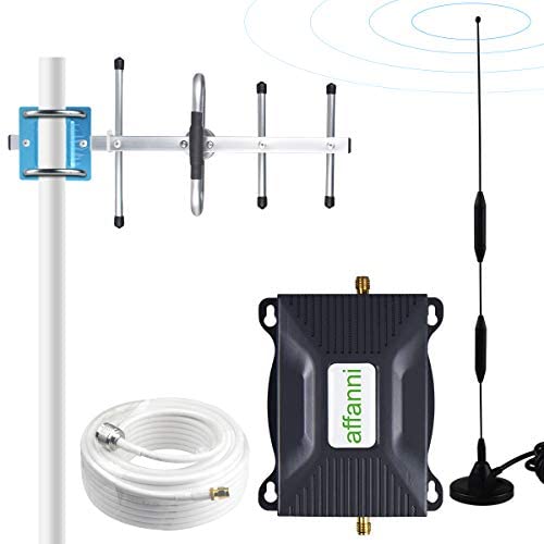 AT&T Cell Phone Signal Booster 4G LTE Band 12/17 US Cellular T-Mobile 700Mhz FDD ATT Cell Signal Booster Amplifier AT&T Cell Phone Booster Repeater for Home ATT Mobile Signal Booster with Antennas kit
