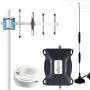 AT&T Cell Phone Signal Booster 4G LTE Band 12/17 US Cellular T-Mobile 700Mhz FDD ATT Cell Signal Booster Amplifier AT&T Cell Phone Booster Repeater for Home ATT Mobile Signal Booster with Antennas kit