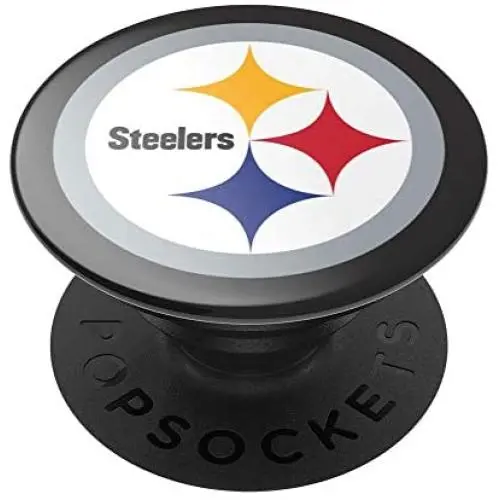PopSockets: PopGrip with Swappable Top for Phones & Tablets - NFL - Pittsburgh Steelers Helmet