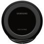 Samsung Qi Certified Fast Charge Wireless Charging Pad + Stand - Supports wireless charging on Qi compatible smartphones - Black