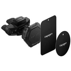 Spigen Kuel QS24 Car Phone Mount Magnetic CD Slot Phone Holder Compatible with Most Smartphones - Black