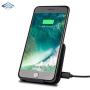 Qi Certified Wireless Charging Pad - Metal Stand - Attractive Design - 5W/7.5W/10W Power - for iPhone 11 Pro Max, Samsung Galaxy S11, Other Wireless Charging Enabled Devices - Effortless Charging