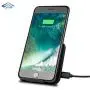 Qi Certified Wireless Charging Pad - Metal Stand - Attractive Design - 5W/7.5W/10W Power - for iPhone 11 Pro Max, Samsung Galaxy S11, Other Wireless Charging Enabled Devices - Effortless Charging