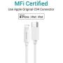 iPhone Fast Charger - MFi Certified - 18W Type C Power Adapter Wall Plug with 6ft C to Lightning Cable Quick Charge Sync Cord Compatible with iPhone SE 11 Pro MAX X XS XR 8 AirPods Pro