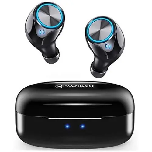 VANKYO Wireless Earbuds X180 in-Ear Bluetooth 5.0 Earphones for iPhone Android with USB-C Charging Case, IPX7 Waterproof Sport Headphones with Mic, Touch Control for Gym, Home, Office, Single/Twin VANKYO Wireless Earbuds X180 in-Ear Bluetooth 5.0 Earphones for iPhone Android with USB-C Charging Case, IPX7 Waterproof Sport Headphones with Mic, Touch Control for Gym, Home, Office, Single/Twin