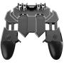 Mworld2 Mobile Game Controller with L1R1 L2R2 Triggers, Mobile Controller 6 Fingers Operation, Joystick Remote Grip for 5.5” -6.5” Android and iOS Cellphone Gamepad Accessories