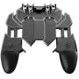 Mworld2 Mobile Game Controller with L1R1 L2R2 Triggers, Mobile Controller 6 Fingers Operation, Joystick Remote Grip for 5.5” -6.5” Android and iOS Cellphone Gamepad Accessories