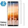 Galaxy Note 9 Screen Protector, (2-Pack) Tempered Glass Screen Protector[Force Resistant Up to 11 Pounds][Easy Bubble-Free] Case Friendly for Samsung Note9