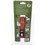 Himalayan Pet Supply Doddle | Retractable Leash and Collar in One | Fear Free | X-Small | 11-12" Neck, Red (551016)