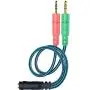 Headset Splitter Cable for PC 3.5mm Jack Headphones Adapter Convertors for PC 3.5mm Female with Headphone/Microphone Transform to 2 Dual 3.5mm Male for Computer Simultaneously Y Splitter Audio Headset Splitter Cable for PC 3.5mm Jack Headphones Adapter Convertors for PC 3.5mm Female with Headphone/Microphone Transform to 2 Dual 3.5mm Male for Computer Simultaneously Y Splitter Audio