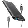 Anker PowerCore Slim 10000 PD, USB-C Power Bank (18W), 10000mAh Power Delivery Portable Charger for iPhone 8/8+/X/XS/XR/XS Max, Samsung S10, Pixel 3/3XL, iPad Pro 2018, and More (Charger Not Included)