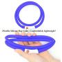 USB Rechargeable LED Dog Collar - Glowing Pet Safety Collar Silicone Cuttable Light Up Dog Collar Lights for Night Dog Walking