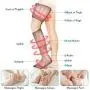 QUINEAR Leg Massager for Circulation, Foot Calf & Thigh Wraps Massage Helpful for Muscles Relaxation and Pain Relief - 3 Modes & 3 Intensities Include 2 Extensions