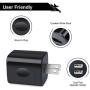 USB Wall Charger, Charger Box, NonoUV 4-Pack Dual Port Fast Charging Block Cube Plug Compatible with iPhone 11 Pro XR XS X 8 7 6 Plus, iPad, Samsung Galaxy S20+ S10 S9 Note 10 9, LG, Android, Kindle