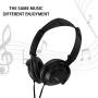Festnight Wired Gaming Headset, 3.5mm Music Earphones Over-Ear Sports Headphones with Microphone for Smartphones Tablet Laptop Desktop PC