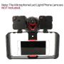 Smartphone Video Rig with 3 Shoe Mounts Handheld Phone Stabilizer Handle Grip Tripod Mount Compatible with iPhone X 8 7 Plus Samsung