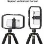 ULANZI Metal Smartphone Video Rig, Phone Stabilizer Grip Tripod Mount for Videomaker Film-Maker Videographer Compatible for iPhone Sumsang OnePlus 7 Pro DJI OSMO Action Gopro 7 6 5 Canon Nikon Sony