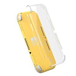 Foluu Nintendo Switch Lite Case, Ultra Slim Clear Hard PC Cover for Nintendo Switch Lite with Shock-Absorption and Anti-Scratch Design Protective Case Cover for Nintendo Switch Lite Crystal Clear