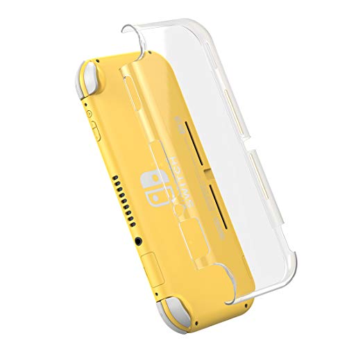Foluu Nintendo Switch Lite Case, Ultra Slim Clear Hard PC Cover for Nintendo Switch Lite with Shock-Absorption and Anti-Scratch Design Protective Case Cover for Nintendo Switch Lite Crystal Clear