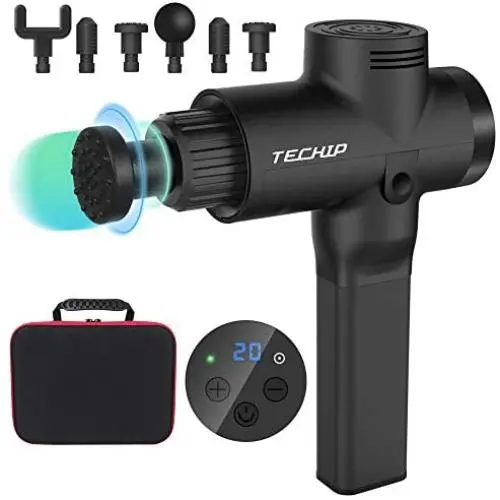 Carrying case Massage Gun, Handheld Deep Tissue Muscle Massager,Cordless Percussion Massaging Gun,Professional 20 Variable speeds Massage Device with 6 Attachments and Carry case Carrying case Massage Gun, Handheld Deep Tissue Muscle Massager,Cordless Percussion Massaging Gun,Professional 20 Variable speeds Massage Device with 6 Attachments and Carry case