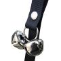 CandyHome Potty Dog Doorbells Housetraining Dog Bell Dog Bells for Potty Training Your Puppy Doggie with Doorbell, Easy 95% Success Rate, Black