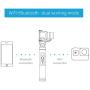 G6 3-Axis Handheld Camera Gimbal Stabilizer for GoPro Action Camera with WiFi Bluetooth OLED Screen for GoPro Hero 8 7 6 5 Sony RX0 Yi 4k DJI Osmo Action Camera Splash-Proof