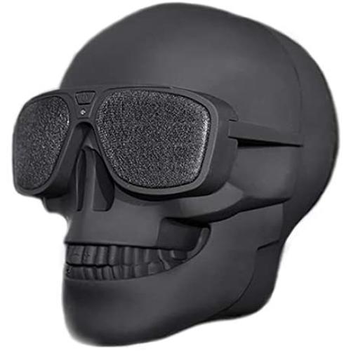 Skull Speaker Portable Bluetooth Speakers 8W Output Bass Stereo for Desktop PC/Laptop/Mobile Phone/MP3/MP4 Player