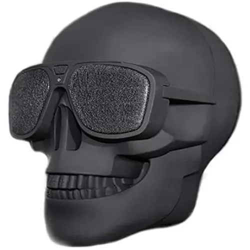 Skull Speaker Portable Bluetooth Speakers 8W Output Bass Stereo for Desktop PC/Laptop/Mobile Phone/MP3/MP4 Player Skull Speaker Portable Bluetooth Speakers 8W Output Bass Stereo for Desktop PC/Laptop/Mobile Phone/MP3/MP4 Player