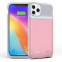 Smiphee Battery Case for iPhone 11 Pro, iPhone 11 Pro Battery Case, 4800mAh Portable Protective Charging Case Extended Rechargeable Charger Case (Rose Gold)