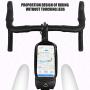 Bike Phone Mount Front Frame Bag Waterproof Bicycle Top Tube Handlebar Bags with Reflective Anti-Glare Suitable for 7 Inch Mobile Phone
