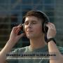 Noise Cancelling Headphones Wireless Bluetooth 5.0, Over-Ear Srhythm NC15 Headset with Microphones for Online Class/Home Office/TV/PC/Cell Phone-Low Latency