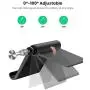 UGREEN Cell Phone Stand Holder Mobile Phone Dock Compatible for iPhone 11 Pro Max SE XS XR 8 Plus 6 7 5, Samsung Galaxy S20 S10 S9 S8 S7 S6 Android Smartphone Holder Desk Adjustable Foldable (Black)