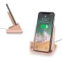 AVANTY Wireless Charger, Qi-Certified 10W Wireless Charging Stand Dock Compatible with iPhone 11/11 Pro/11 Pro Max/Xs MAX/XR/XS/X/8,Galaxy S10/S9/S8/Note 10/Note 9 and More (Rose Gold)