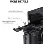 SMALLRIG Cold Shoe Extension Outrigger Hot Shoe Mount Adapter for Microphone, EVF and Camera Accessories - 2044 SMALLRIG Cold Shoe Extension Outrigger Hot Shoe Mount Adapter for Microphone, EVF and Camera Accessories - 2044