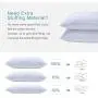Dreaming Wapiti Pillows for Sleeping, 2 Pack Shredded Memory Foam with Machine Washable Bamboo Cover, Adjustable Loft-Stomach Side Back Sleeper (Queen), (2-Pack), White Dreaming Wapiti Pillows for Sleeping, 2 Pack Shredded Memory Foam with Machine Washable Bamboo Cover, Adjustable Loft-Stomach Side Back Sleeper (Queen), (2-Pack), White