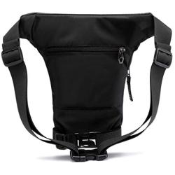 Thigh Drop Leg Bag for Men Fanny Pack Tactical Military Motorcycle Rider Multi-Pocket Waist Bags Mens Travel Hiking Climbing Cycling Outdoors